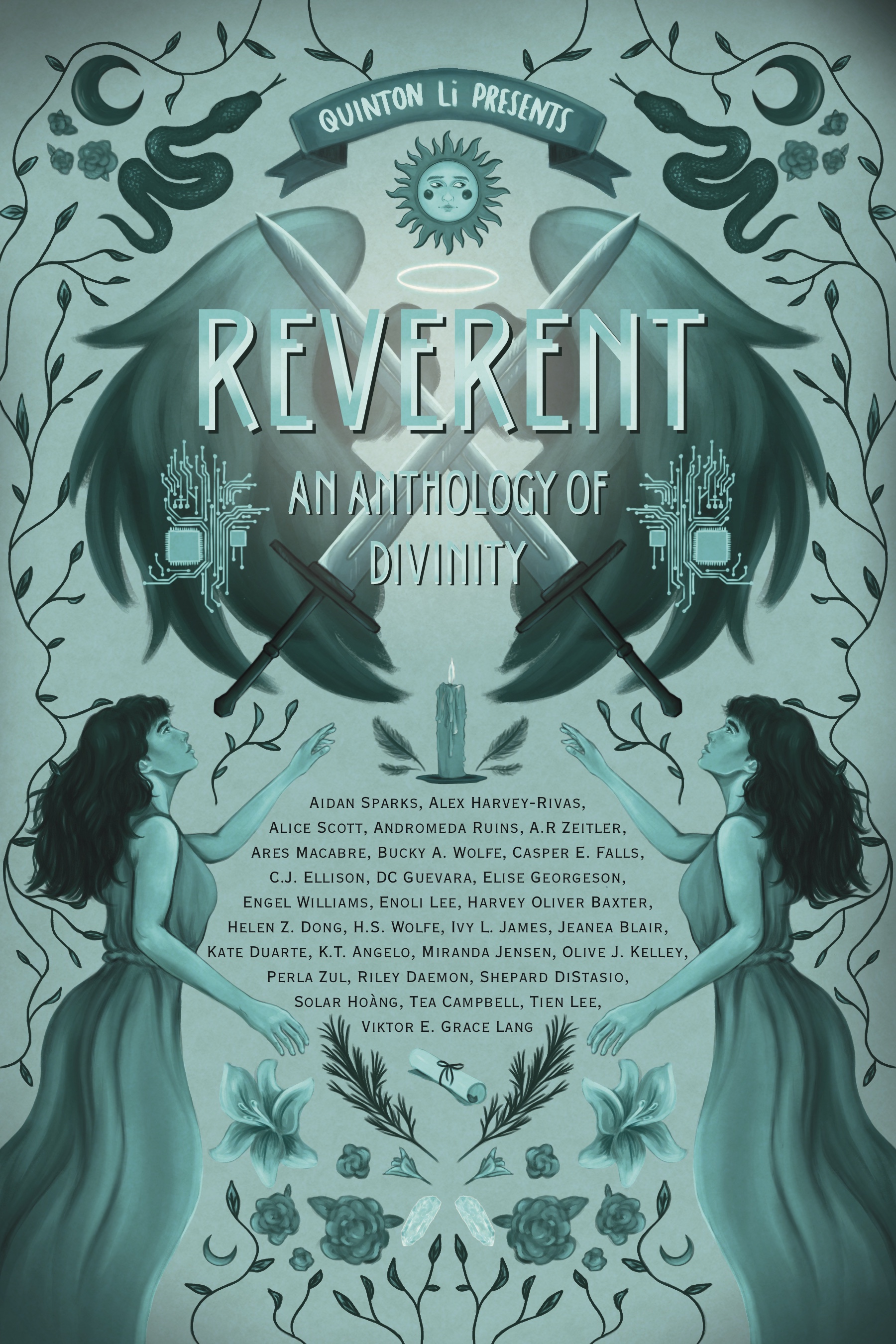 Reverent anthology cover